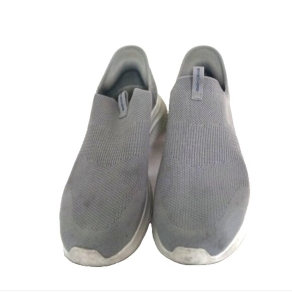 Skechers Mens Slip On Memory Foam Shoes Sz 10 Gray Hands Free Stretch Comfort main image 13